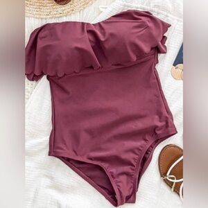 Kona Sol NWT strapless bath suit size 8-10